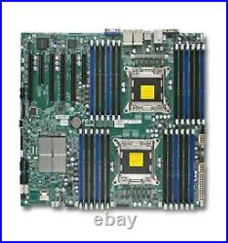 Supermicro X9DRi-LN4F+ Dual Socket Motherboard v1 and v2 CPU support