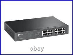 TP-LINK 16-Port Gigabit Easy Smart PoE Switch with 8-Port PoE+ TL-SG1016PE