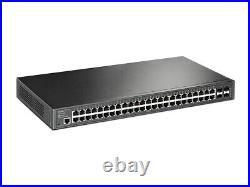 TP-LINK JetStream 48-Port Gigabit L2 Managed Switch T2600G-52TS (TL-SG3452)