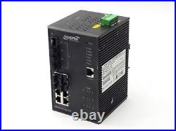 Transition Networks Sispm1040-384-lrt Managed Hardened Poe+ Switch 12-port