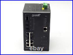 Transition Networks Sispm1040-384-lrt Managed Hardened Poe+ Switch 12-port