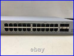 UNCLAIMED CISCO MERAKI MS120-24P-HW 24-PORT GIGABIT CLOUD MANAGED PoE SWITCH