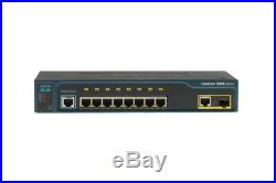USED Cisco Catalyst WS-C2960-8TC-L switch managed 8 ports