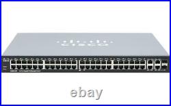 USED Cisco SG300-52P-K9 Switch 52 Port Gigabit Ethernet PoE 2x Gigabit SFP