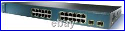 USED Cisco WS-C3560E-24TD-S Catalyst 3560E 24 10/100/1000+210GE(X2), 265W, IPB