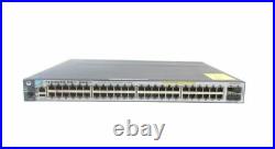 USED HP J9574A Aruba 3800 48 POE+ Ports Switch with 4SFP+ Uplinks