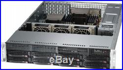 UXS Server Supermicro 2U 8 Bay FREENAS JBOD X9DR3-LN4F+ LSI ZFS 6GB/S UNRAID