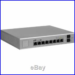 Ubiquiti Networks US-8-150W UniFi Managed PoE+ Gigabit 8 Port Switch w SFP 150 W