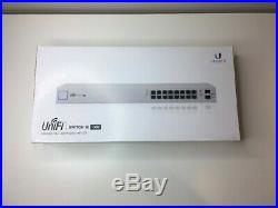Ubiquiti Networks UniFi Switch 16 150W (US-16-150W) Managed POE+ Gigabit Switch