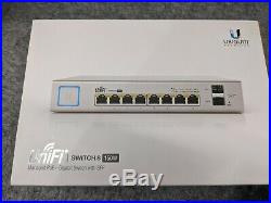 Ubiquiti Networks UniFi Switch 8 Ports POE+ (150W) switch (US-8-150W)