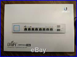 Ubiquiti Networks UniFi Switch 8 (US-8-150W) 8-Port PoE 150 watt Gigabit Switch