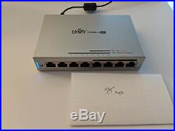 Ubiquiti Networks UniFi (US-8-60W) 8 port Managed Gigabit Ethernet Switch with POE