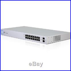 Ubiquiti US-16-150W UniFi Network Switch 16 Gigabit Ethernet ports, 150W PoE New