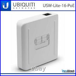 Ubiquiti UniFi Switch Lite 16 PoE 45W USW-Lite-16-PoE Network Switch