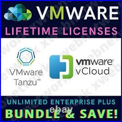 VMWare vCloud & Tanzu Suite Lifetime, Unlimited, Enterprise License Keys