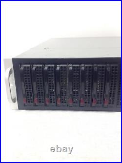Verint 835 Maxpro Voip Supermicro Server Quad Q9400 2.66GHZ 8 caddies no HDD